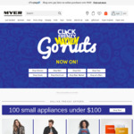 Myer Click Frenzy 25% off LEGO (Excludes Creator Expert Range) Plus More