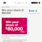Win a Share of 80 $1,000 EFTPOS Gift Cards from Vicinity Centres [Except ACT/NT][With Purchase]