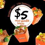 [ACT] $5 Small Noodles Box @ Wokitup (Braddon)