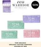 Win a TOM Organic Prize Pack Valued at $28 from Eco Warrior Princess