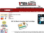 HP 18 Genuine Black Ink Cartridge $21.99 FREE Shipping @ 1 Deal a Day