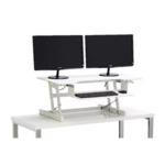 Wynston Sit Stand Desk Large White $149 (RRP $199) @ Officeworks