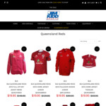 Queensland Reds Official Licensed Merchandise All Stock Reduced to $19.95 C&C /+ $15 Shipping @ Jim Kidd Sports