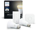 Philips Hue Starter Kits: White Ambiance $96, Colour Ambiance $129.90 (EXP), White $99, Dimmer $32.90 (EXP) @ Bunnings 