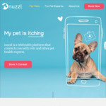 20% off Your First Nuzzl Vet or Vet Nurse Consultation