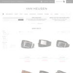 Men's Leather Belt $19.98 + Delivery (Free with $100 Spend) @ Van Heusen