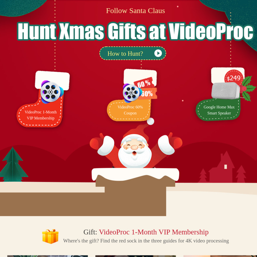 [Win, Mac] Christmas Gift Offer VideoProc V3.5 Video Processing