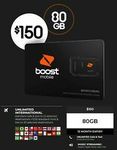 Boost Mobile $150 Prepaid SIM (12mth, 80GB, Unl Talk) $133.2 (eBay Plus) / $140.60 (Non Plus) Shipped @ Bringbrightness via eBay