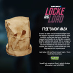 [PC] Steam - Free - Payday 2: Locke & Load 'SIMON' MASK (DLC) + 3 Other Items - Overkill