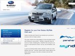 Free Myride Club Card for Perisher Pass if You Own a Subaru Car Val $49 First 500 Only
