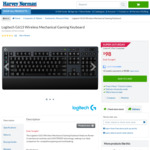 Logitech G613 Gaming Wireless Mechanical Keyboard $98 Pickup /+ Delivery @ Harvey Norman