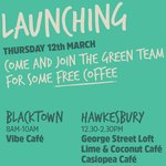 [NSW] Free Coffee Thursday (12/3) @ Vibe Cafe, George St. Loft, Lime & Coconut Cafe, Casiopea Cafe (Blacktown, Windsor)