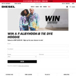 Win a Diesel F-ALBYHOOK-B Tie Dye Hoodie Worth $359 from Diesel