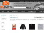 Up to 30% off Big Mens Clothing Clearance Sale - BigBlokeBasics.com.au