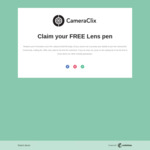 Free Lens Cleaner @ CameraClix
