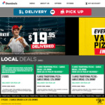 3 Traditional Pizzas Pickup for $23.95 @ Domino's (Select Stores)