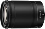Nikkor Z 85mm f/1.8 S Lens (+ $200 Cashback from Nikon) $1118.40 Delivered @ Amazon AU