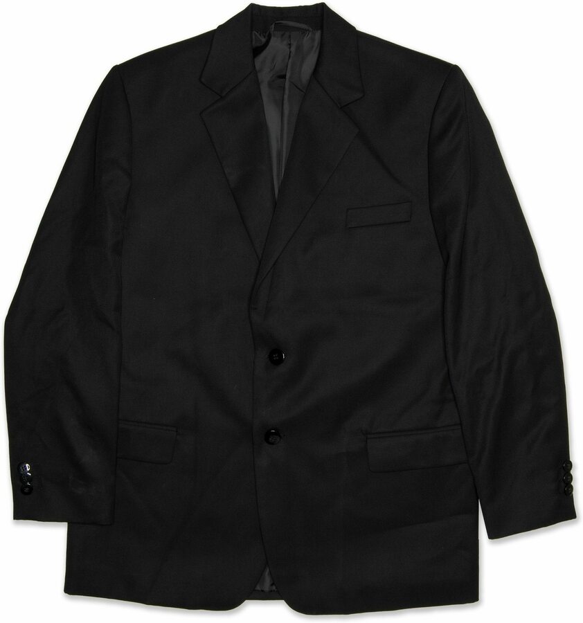 Fred Bracks Single Breasted 2 Button Boy's Jacket Black $8.95 + $9.95 ...