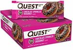Quest Nutrition Choc Protein Cookies 12pk $24 ($21.60 S&S), Cookies & Cream Protein Bar 12pk $24 + Post ($0 Prime/$39) @ Amazon