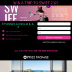 Win a 2021 Screenwave International Film Festival Experience for 2 from SWIFF