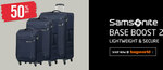 Samsonite Base Boost 2 55cm Cabin Suitcase $134 (Using $5 Coupon Code) Delivered @ Bagworld