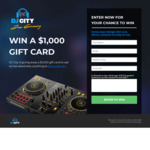 Win a $1,000 Gift Card from DJ City