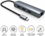 WAVLINK USB Hub with 3X USB 3.0 Ports and Gigabit Ethernet $19.19 + Delivery (Free with Prime) @ Wavlink Direct Amazon AU