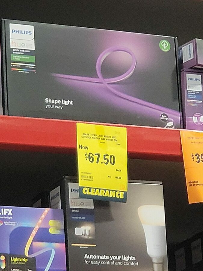 Philips hue online light strip bunnings