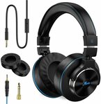 Moukey Wired Over Ear Studio Monitor & Mixing DJ Stereo Headsets $39.20 (Was $55.99) Delivered @ Donner Music