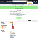 [Backorder] 2x Tabasco Buffalo Sauce 150ml $6.37 (S&S $5.52 Expired) + Delivery ($0 with Prime/ $39 Spend) @ Amazon AU