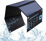 BigBlue 28W Portable Folding Solar Panel, SunPower cells, with 2x USB, Waterproof $86.96 Delivered @ BigBlue-AU via Amazon AU