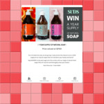 Win 12 Sample Packs of Natural Soaps Worth $780 from Mythic Suds