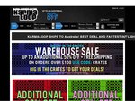 Warehouse Sale on KARMALOOP.com up to 50% off on Orders above $100