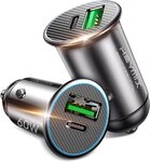 Heymix (2 Pack) 60W Car Charger $18.74 + Delivery ($0 with Prime/ $39 Spend) @ YESDEX via Amazon AU