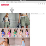 30% off Site Wide (Exclusions Apply, Online Only) + $3 C&C ($0 with $35 Order) /+ $7 Delivery ($0 with $60 Order) @ Cotton On