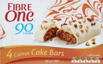 [QLD,NSW,VIC,SA,ACT] Fibre One Carrot Cake Bars, 4x25g $1.95, 70% off (BB 14th Dec 2022) + $10 Del @ OLIRIA