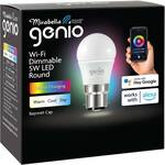 Mirabella Genio Wi-Fi Dimmable Lightbulbs [Multiple Styles - E14/GU10/B22] $12.50ea (Was $25ea) @ Woolworths Online & Instore