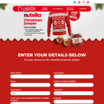 Win 1 of 200 Nutella Christmas Jumpers Worth $26.14 Each from Ferrero Australia