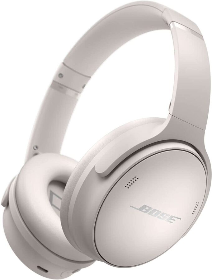 Bose QuietComfort 45 Noise Cancelling Headphones White Smoke