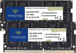 Timetec 32GB (2x16GB) DDR4 3200MHz Non-ECC 1.2V CL22 2Rx8 Dual Rank SODIMM $129.99 Delivered @ Timetec AU via Amazon AU