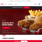 [Hack] 4x Pieces Original Recipe and 2 Sides $12.90 @ KFC (App Required)