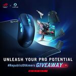 Win 1 of 2 ROG Swift 360 Hz PG27AQN + Aim Lab Coaching Sessions or 1 of 42 Other Prizes from Republic of Gamers