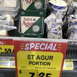 [VIC] 50% off Saint Agur Cheese 125g $7.35 ($58.80/kg) @ Boccaccio Supa IGA (Balwyn)
