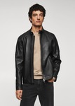 Leather Biker Jacket (Size L Only) $259.95 (RRP $449.95) Delivered @ Mango