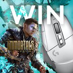 Win a G502 X Mouse + 2 Immortals of Avenum Codes or 1 of 4 Immortals of Avenum Codes Prizes from Logitech G ANZ