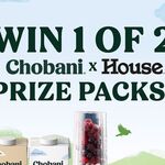 Win 1 of 2 Chobani x House Prize Packs from House