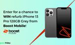Win a Refurbished iPhone 13 Pro 128GB Grey Worth $1,419 from Green Friday