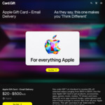 20% off iTunes & Apple Music Gift Card @ Woolworths - OzBargain