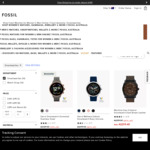 Fossil Smartwatches at 30% to 70% off, Free Delivery @ Fossil.com