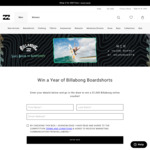 Win a Year of Billabong Boardshorts from Billabong